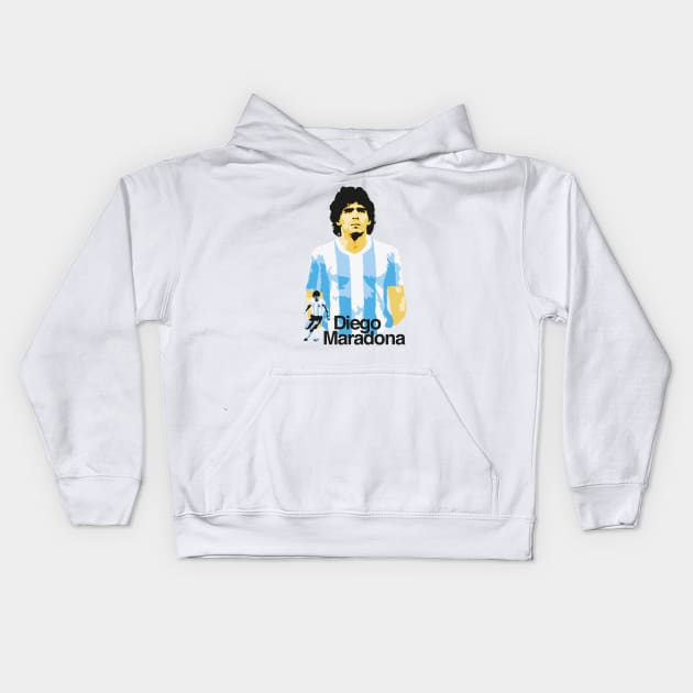 Maradona Kids Hoodie by ProductX